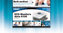 Desktop Screenshot of barikmedical.com